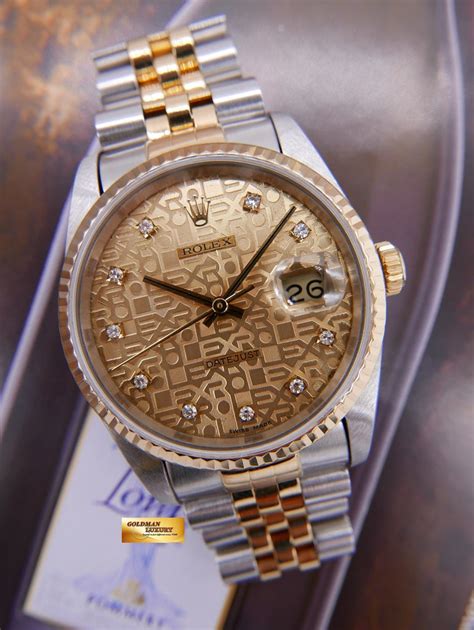 rolex 16233 computer dial|pre owned rolex datejust 16233.